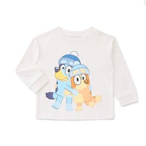 Bluey holiday graphic long sleeve tee size 2T